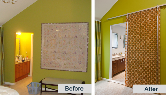 Before and After: 4 Spaces That Were Better After Sliding Doors