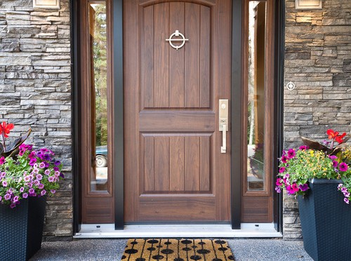 Fenesta front entrance door