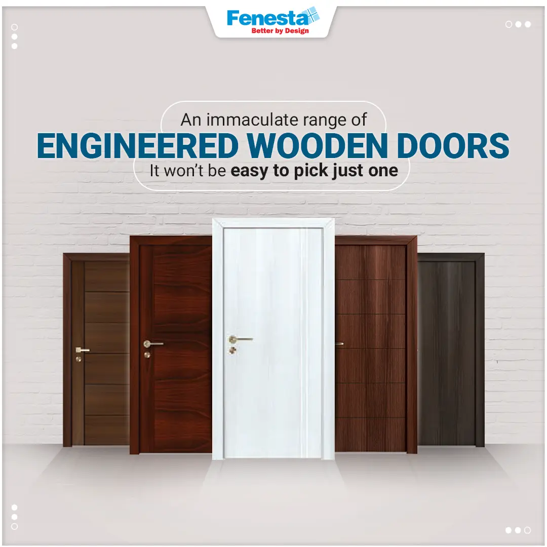 What is Engineered Wood? Is it recommended for Doors? - Fenesta