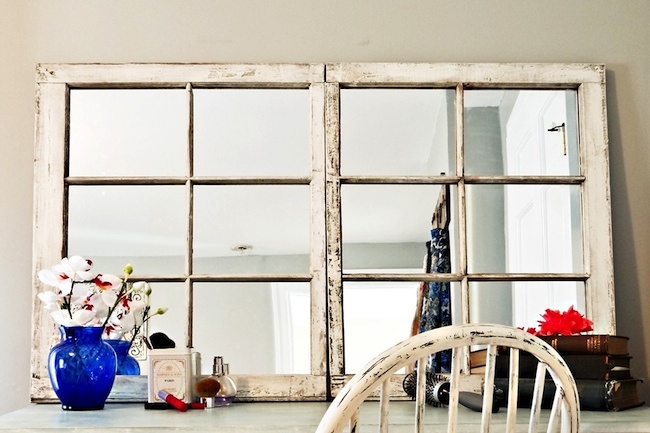 Re-Use Old Windows With These Home Decor Tips